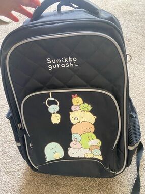 Sanrio Sumikko Gurashi Black XL  Kids Backpack